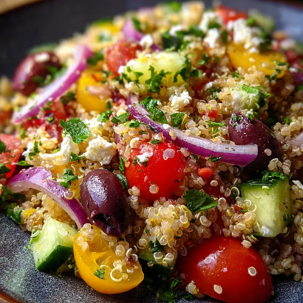 Mediterranean Quinoa Salad