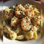 Creamy Garlic Shrimp Pasta