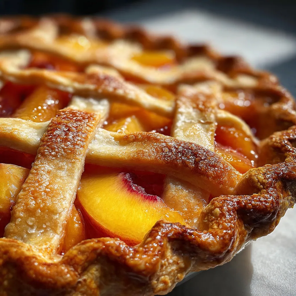 Grandma’s peach pie