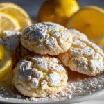 Lemon crinkle cookies