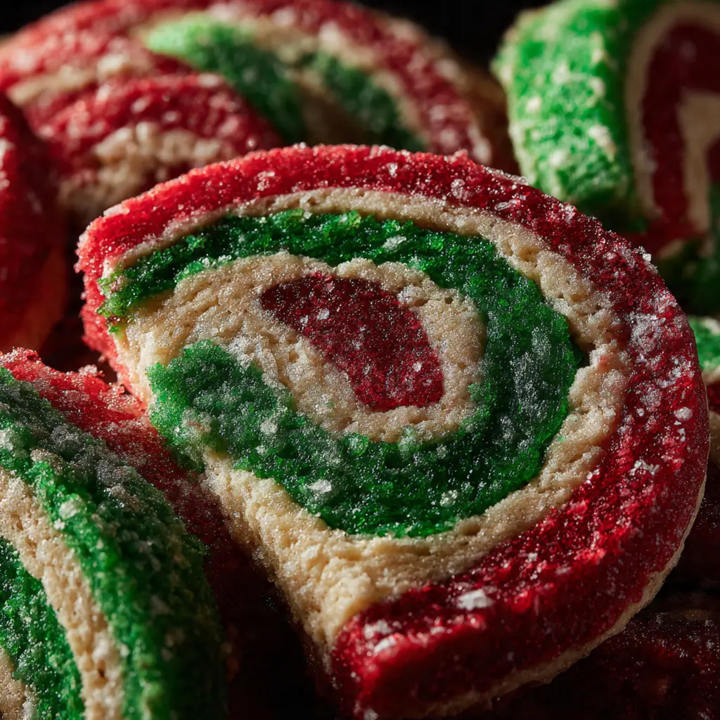 Christmas Pinwheel Cookies