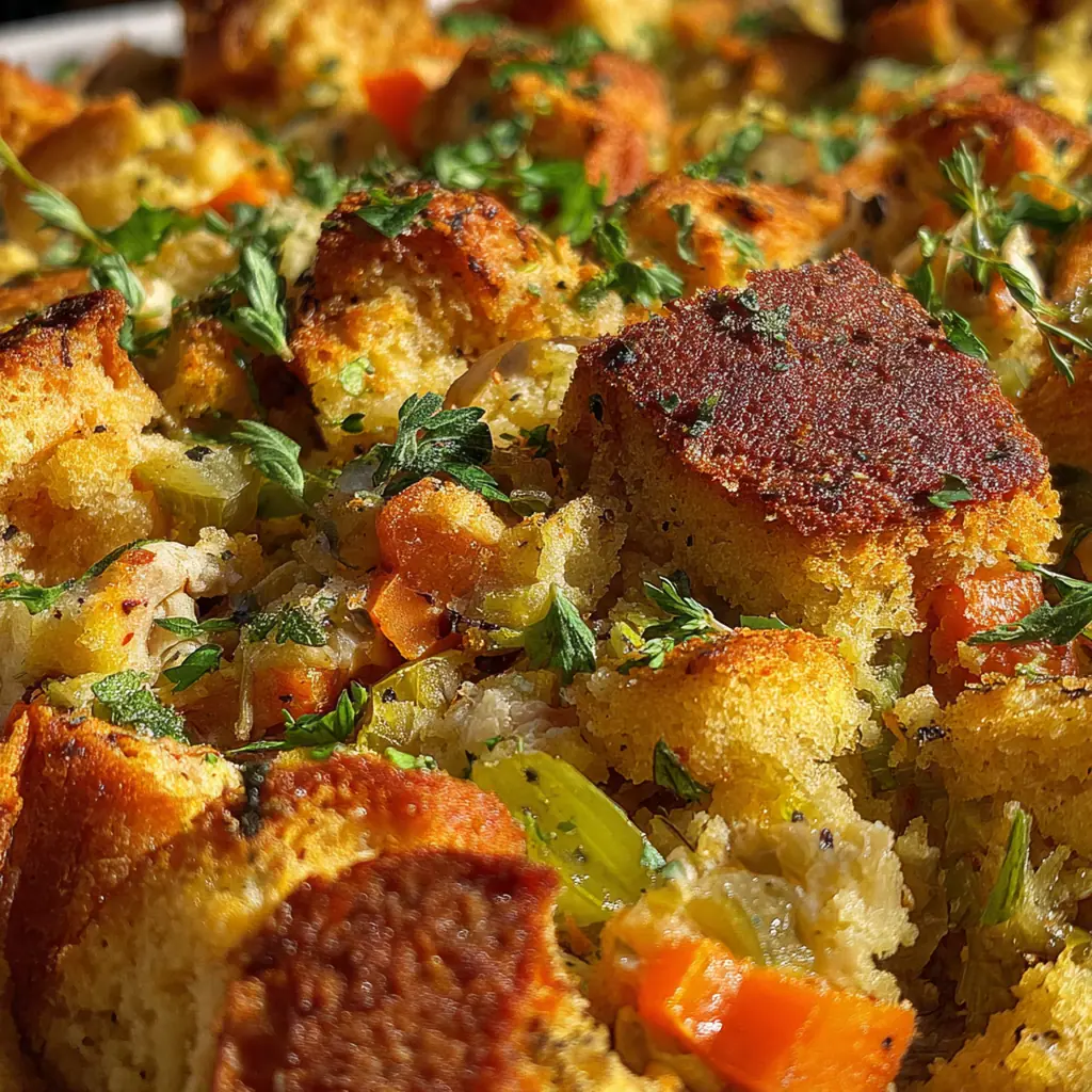 Grandma’s Cornbread Dressing