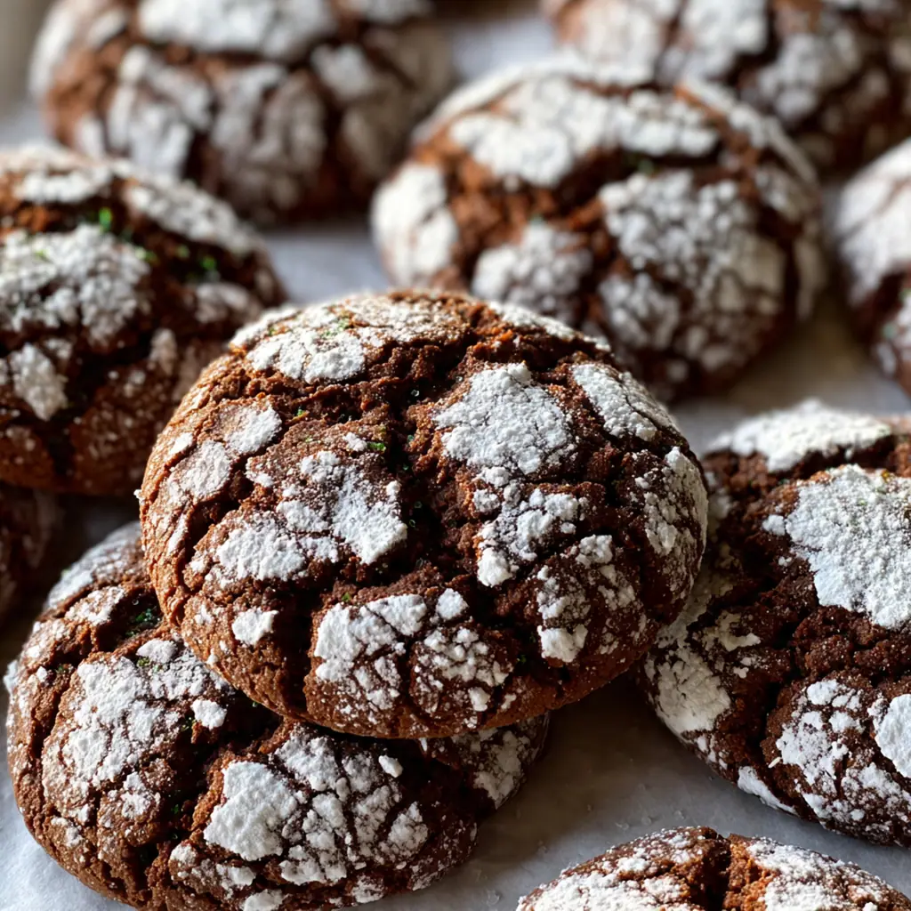Crinkle cookies recipe