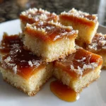 Caramel Shortbread Squares