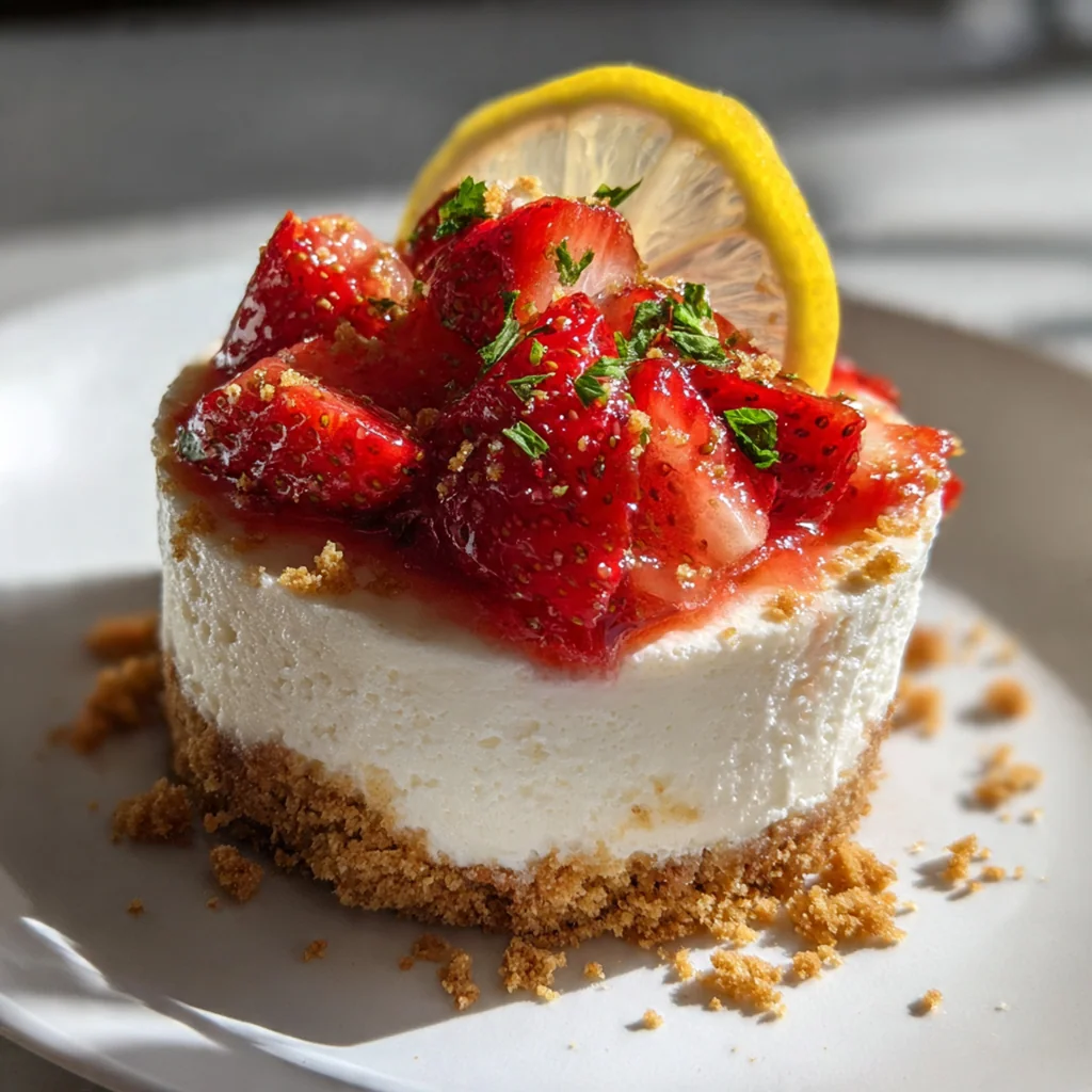 Strawberry cheesecake recipe