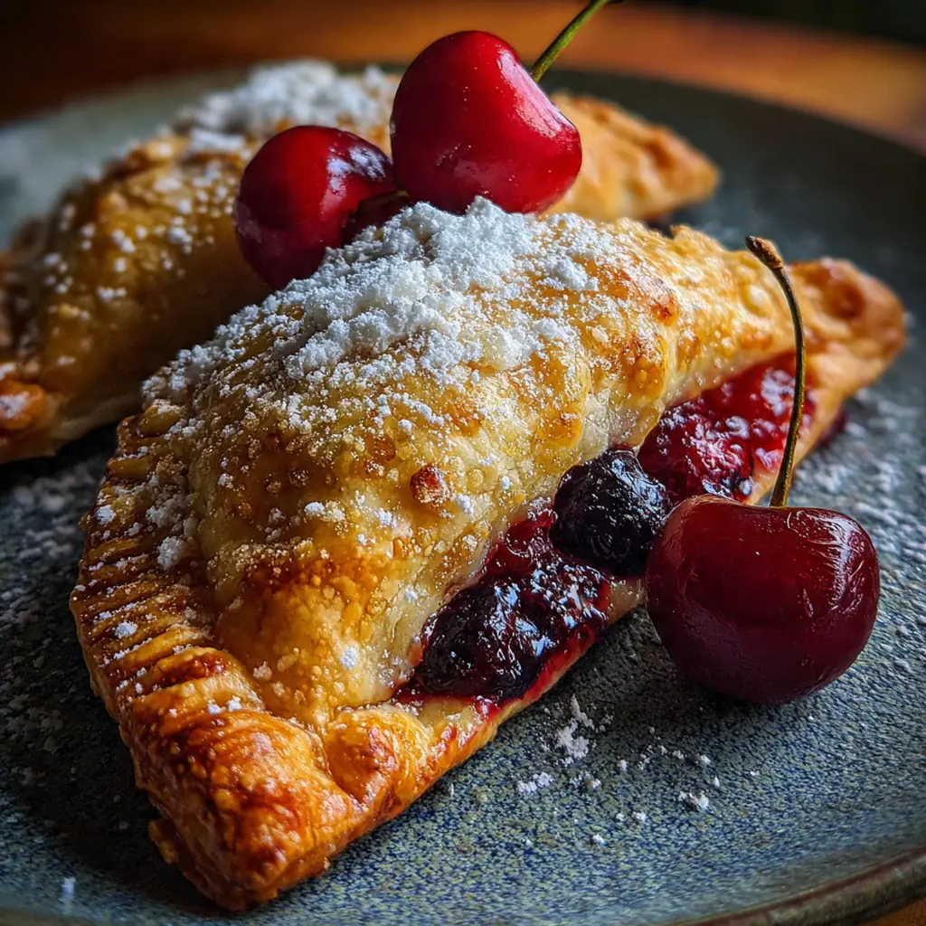 Cherry hand pie