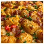 Tater Tot Breakfast Casserole