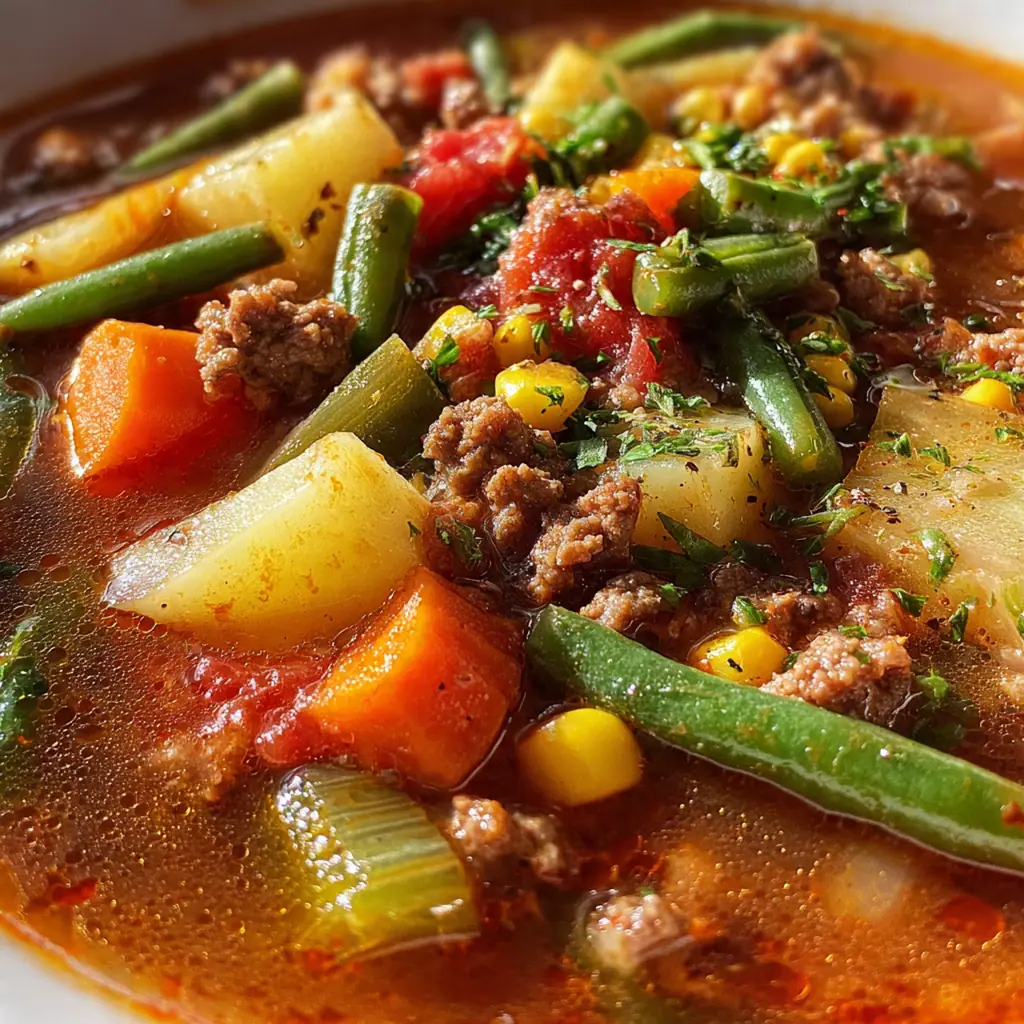 Hamburger soup