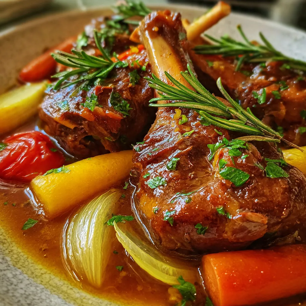 Jinx-Proof Braised Lamb Shanks