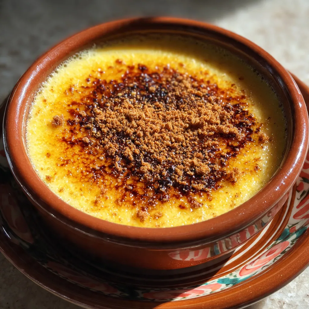 Eggnog Creme Brûlée