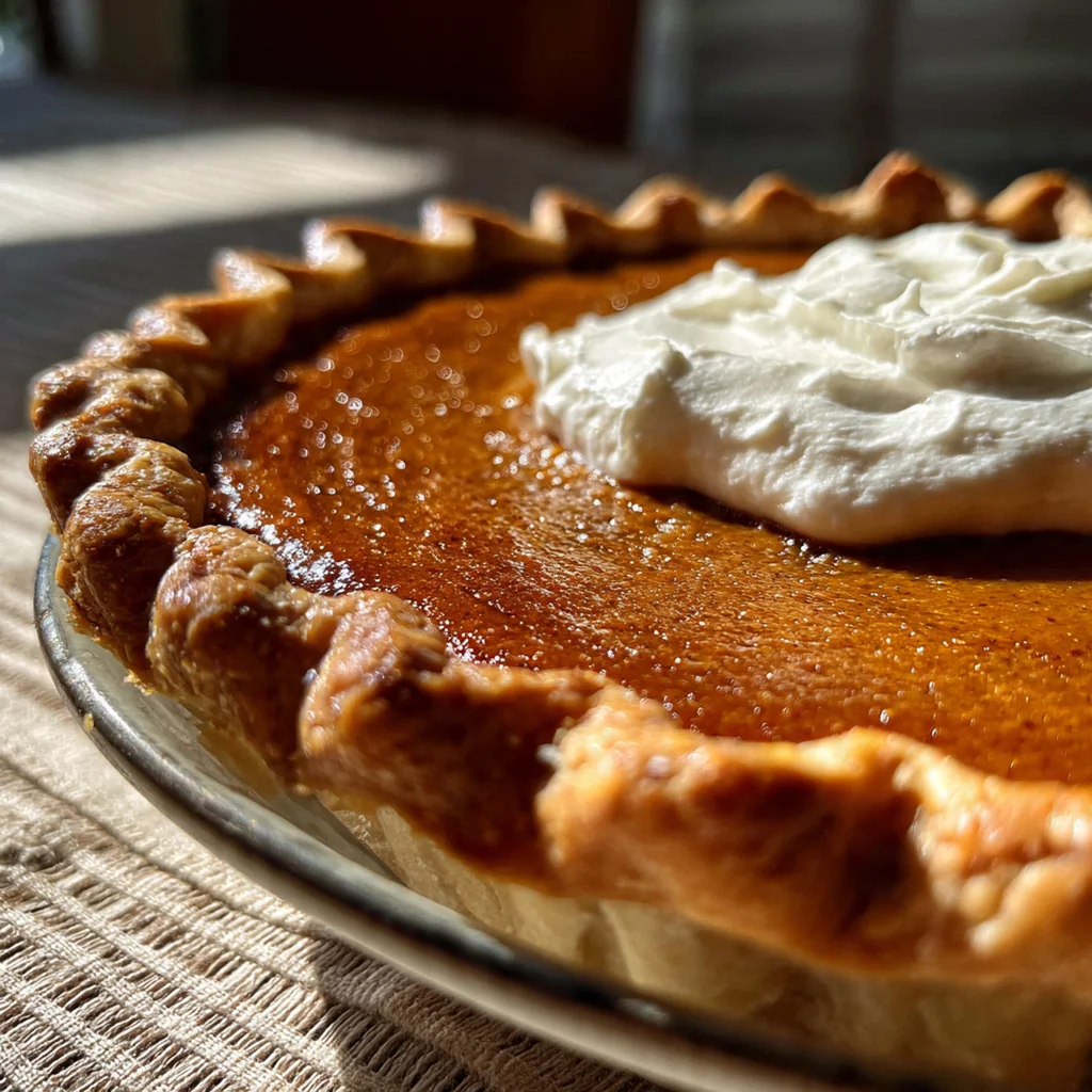 Simple Pumpkin Pie