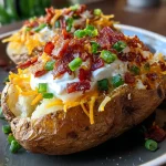 Loaded baked potato