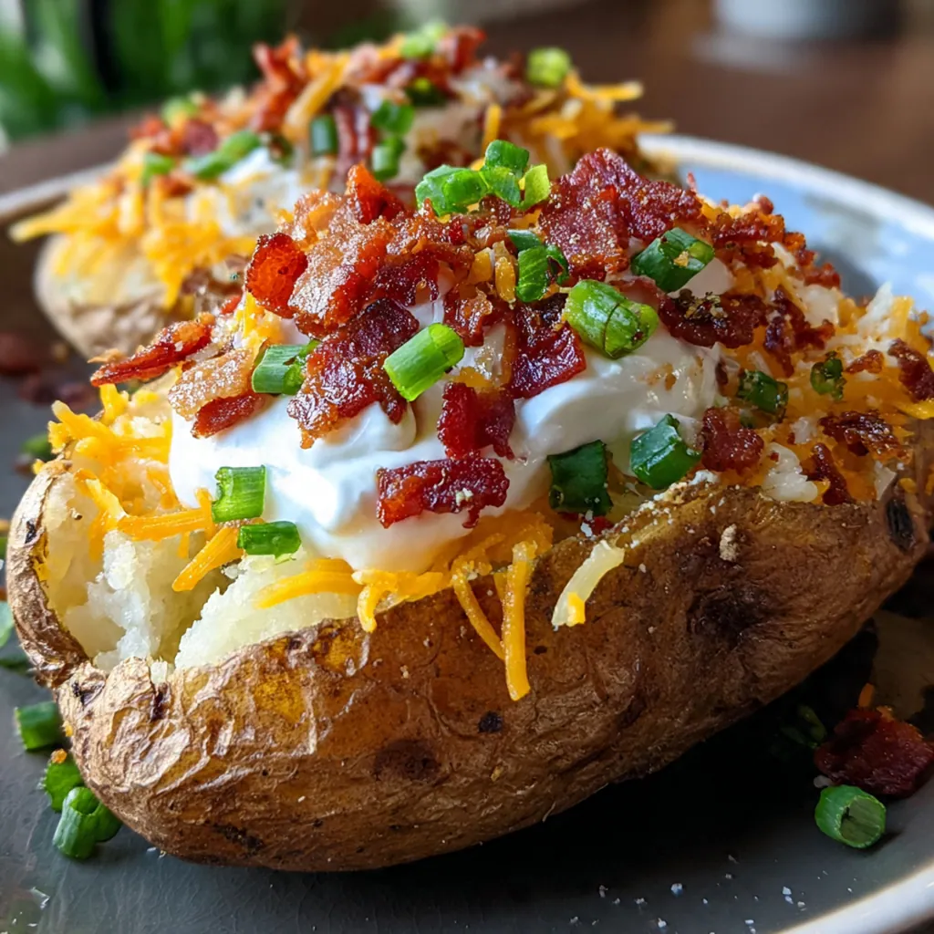 Loaded baked potato