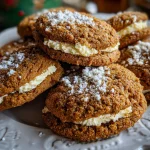 Gingerbread Cheesecake Cookies