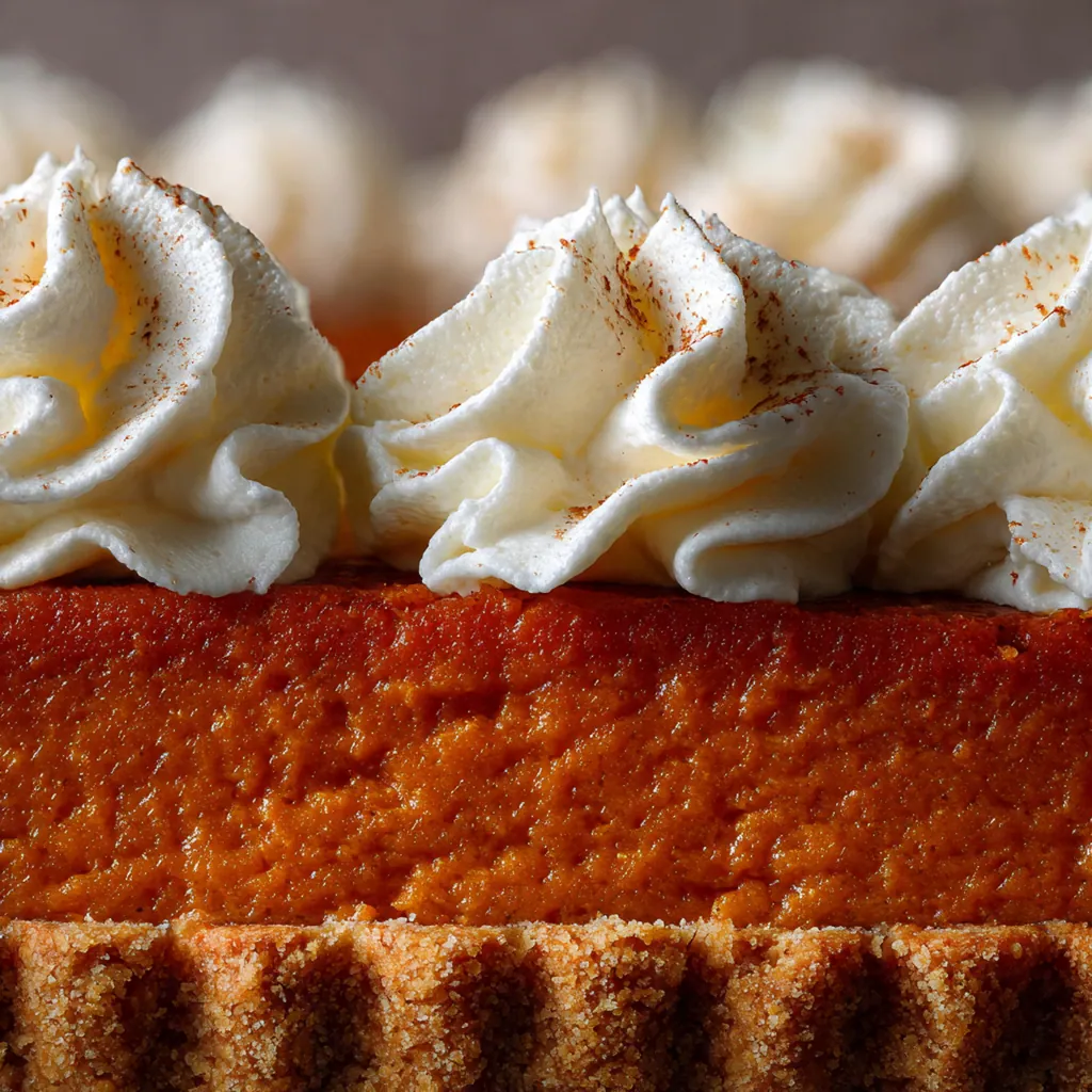Sheet pan pumpkin pie