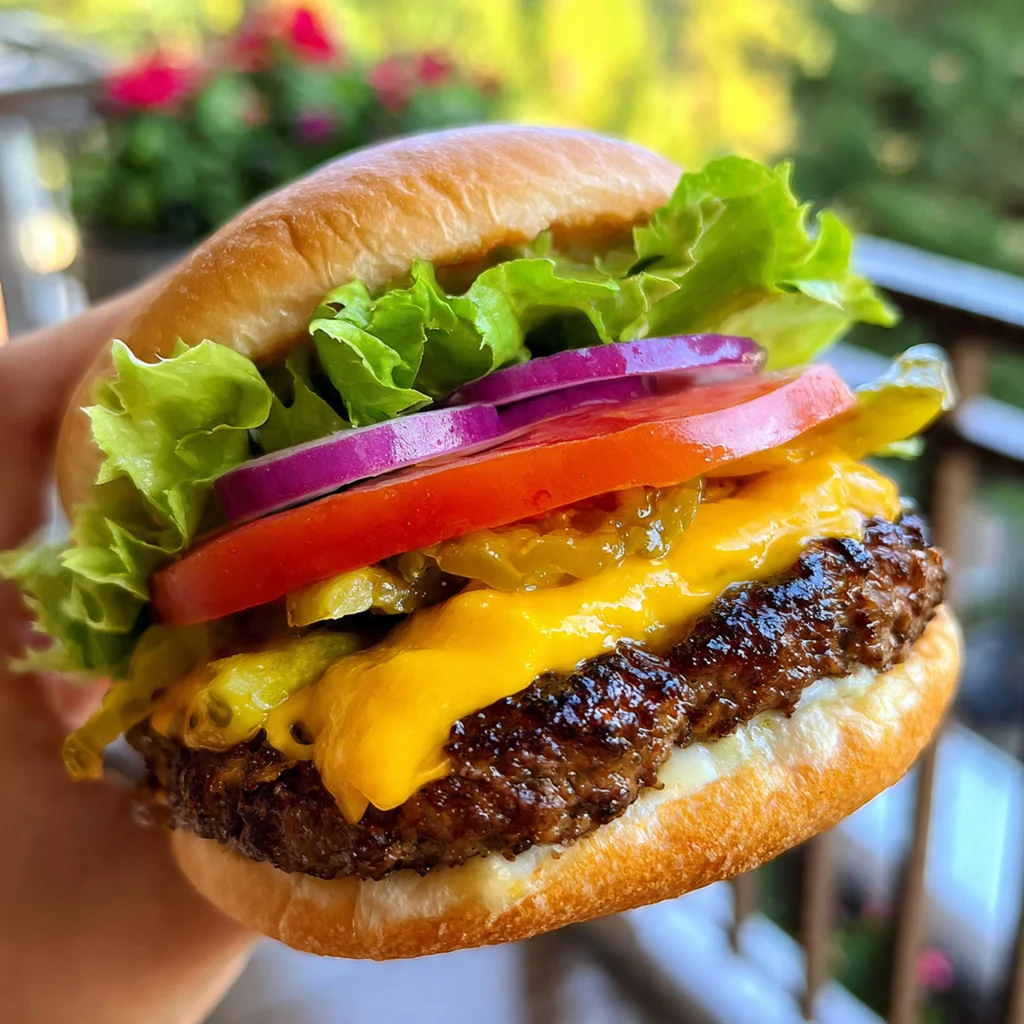 Burger recipe