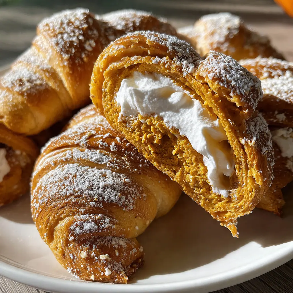 Cream Cheese Pumpkin Pie Crescent Rolls