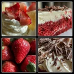 Red Velvet Strawberry Cheesecake