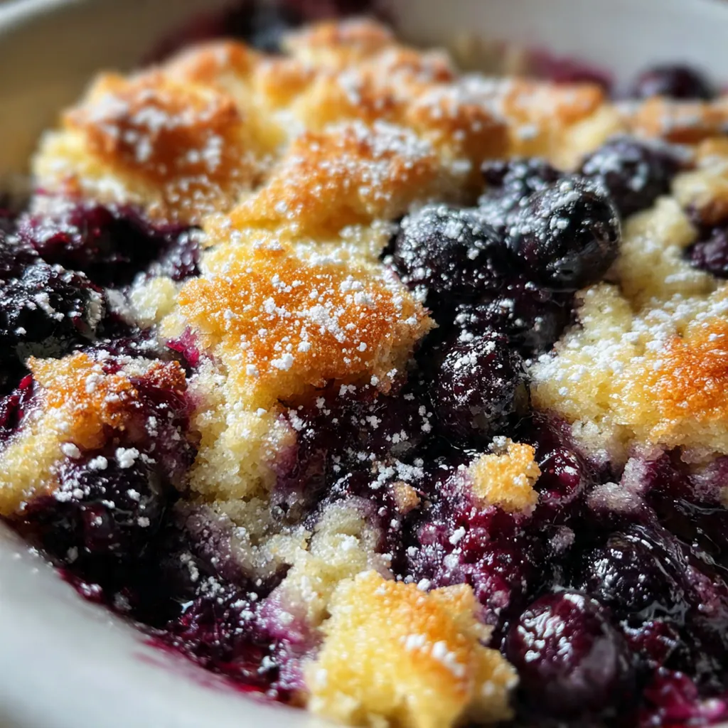 Blueberry Cobbler