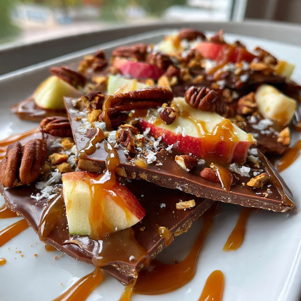 Caramel Apple Bark