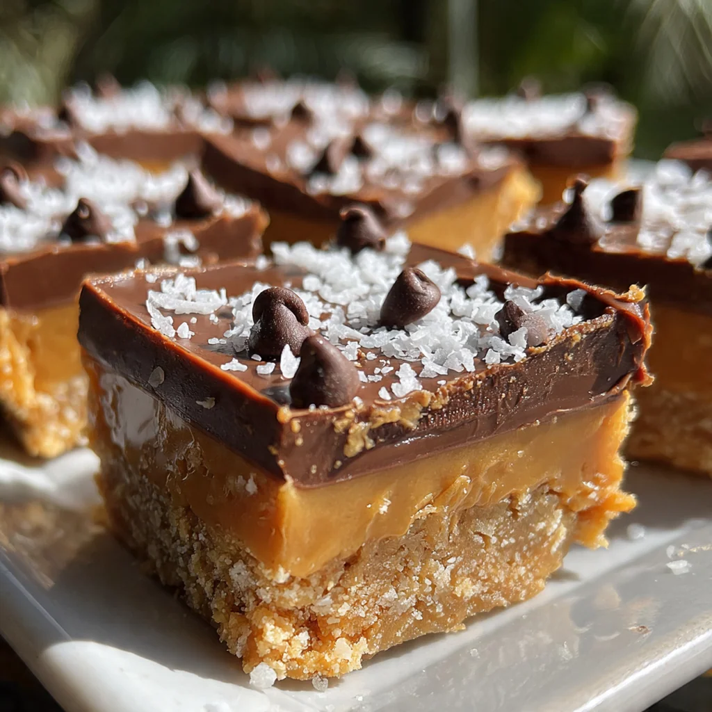 No Bake Peanut Butter Buckeye Bars