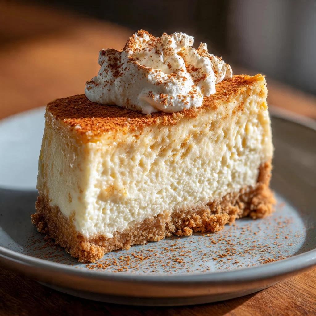 Eggnog Cheesecake