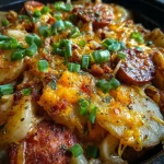 Crockpot Pierogi Casserole With Kielbasa