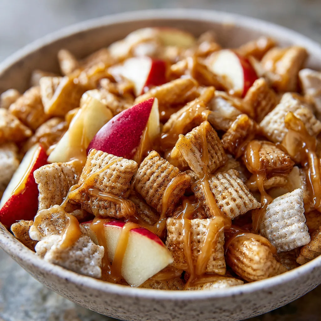 Caramel Apple Puppy Chow