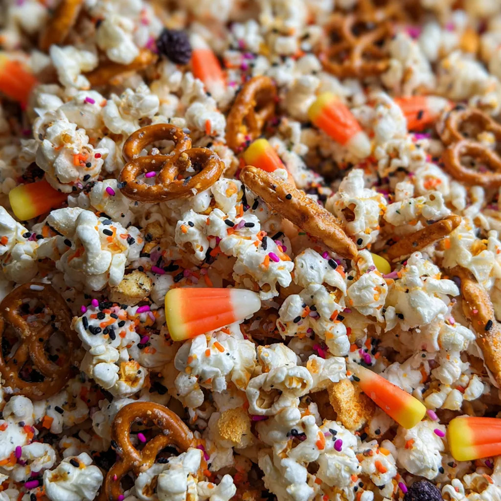 Easy Halloween Popcorn