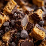 Butterfinger Reeses Fudge