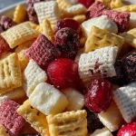 Cherry Cheesecake Puppy Chow