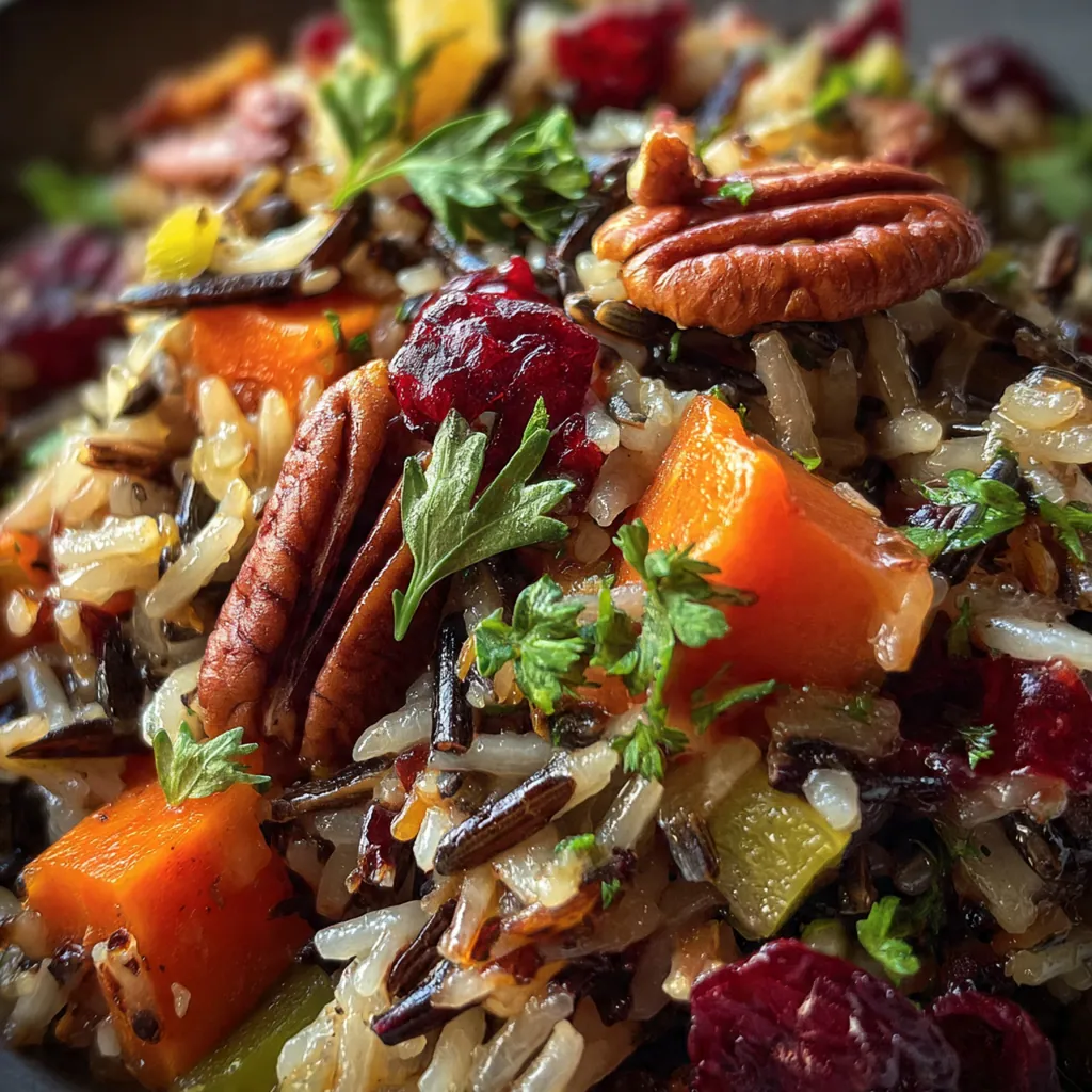 Thanksgiving Wild Rice Pilaf