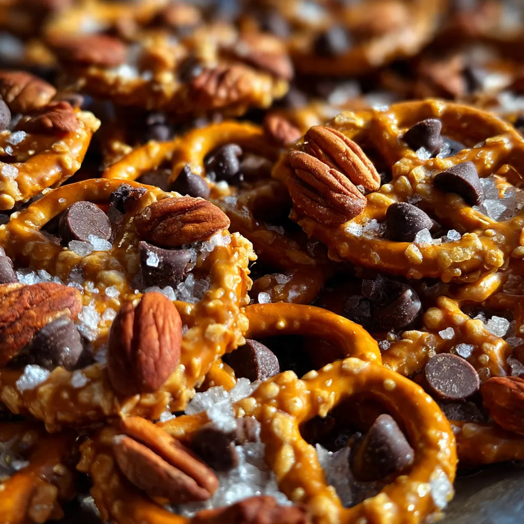 Butter Toffee Pretzels