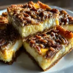 Pecan Pie Cheesecake Bars