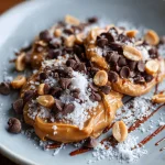 Peanut Butter Fudge Puddles