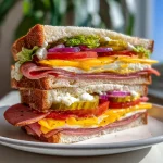 Air Fried Bologna Sandwich